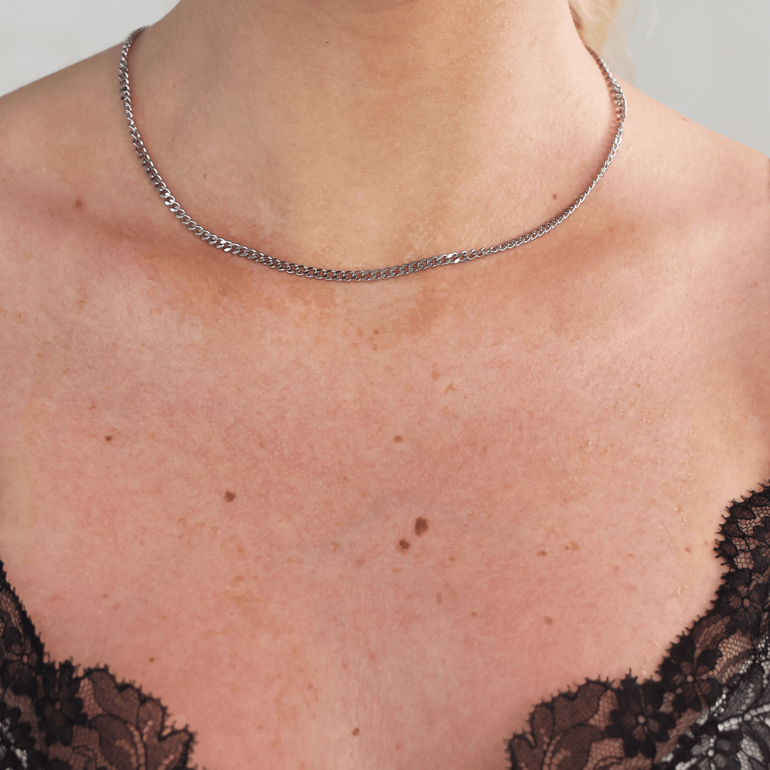 Mini Curb Chain Necklace - Gemlet