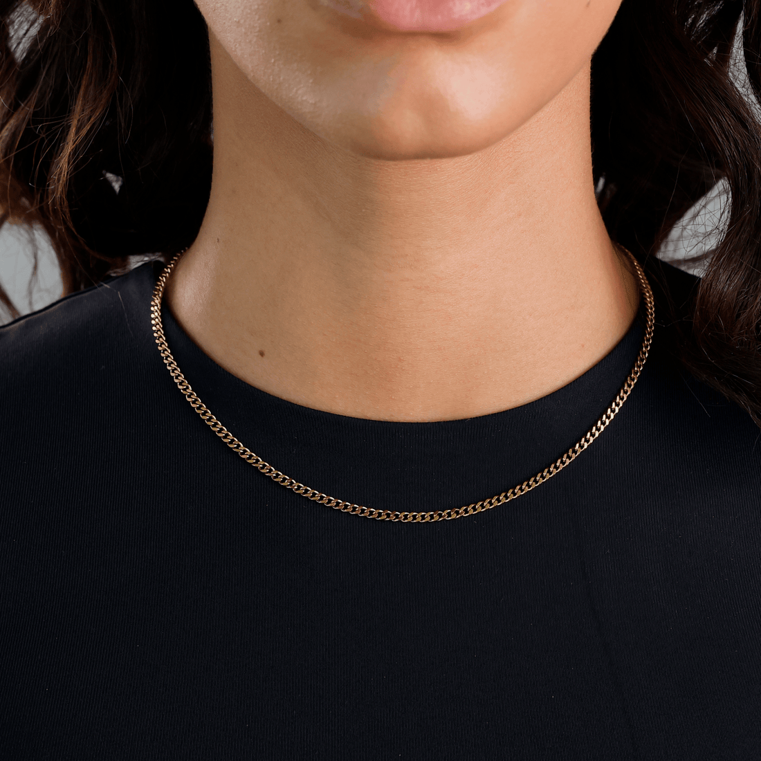 Mini Curb Chain Necklace - Gemlet