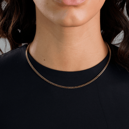 Mini Curb Chain Necklace - Gemlet