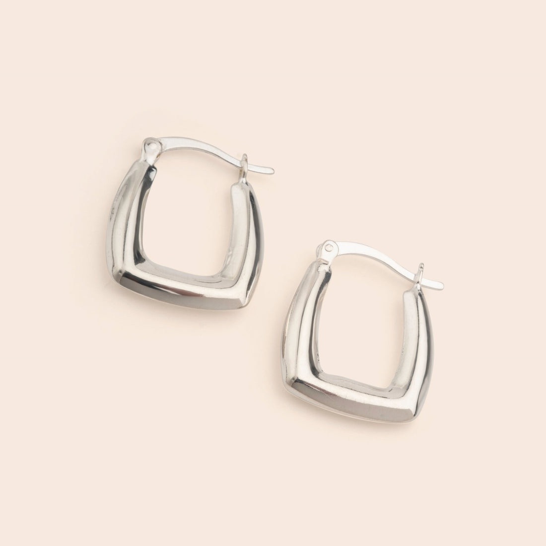 Mini Rectangle Hoops - Gemlet