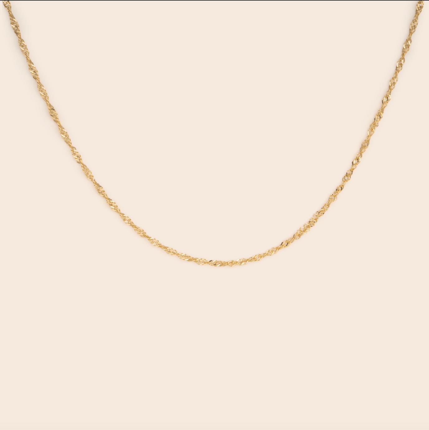 Minimal Rope Chain Mini Rope Chain Necklace – Gemlet