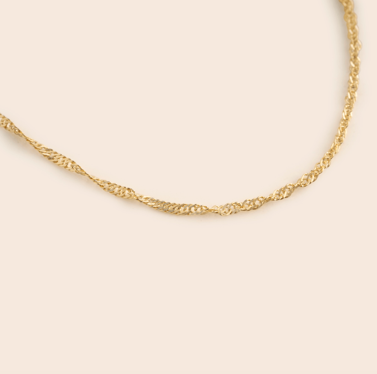 Small Rope Chain Mini Rope Chain Necklace – Gemlet