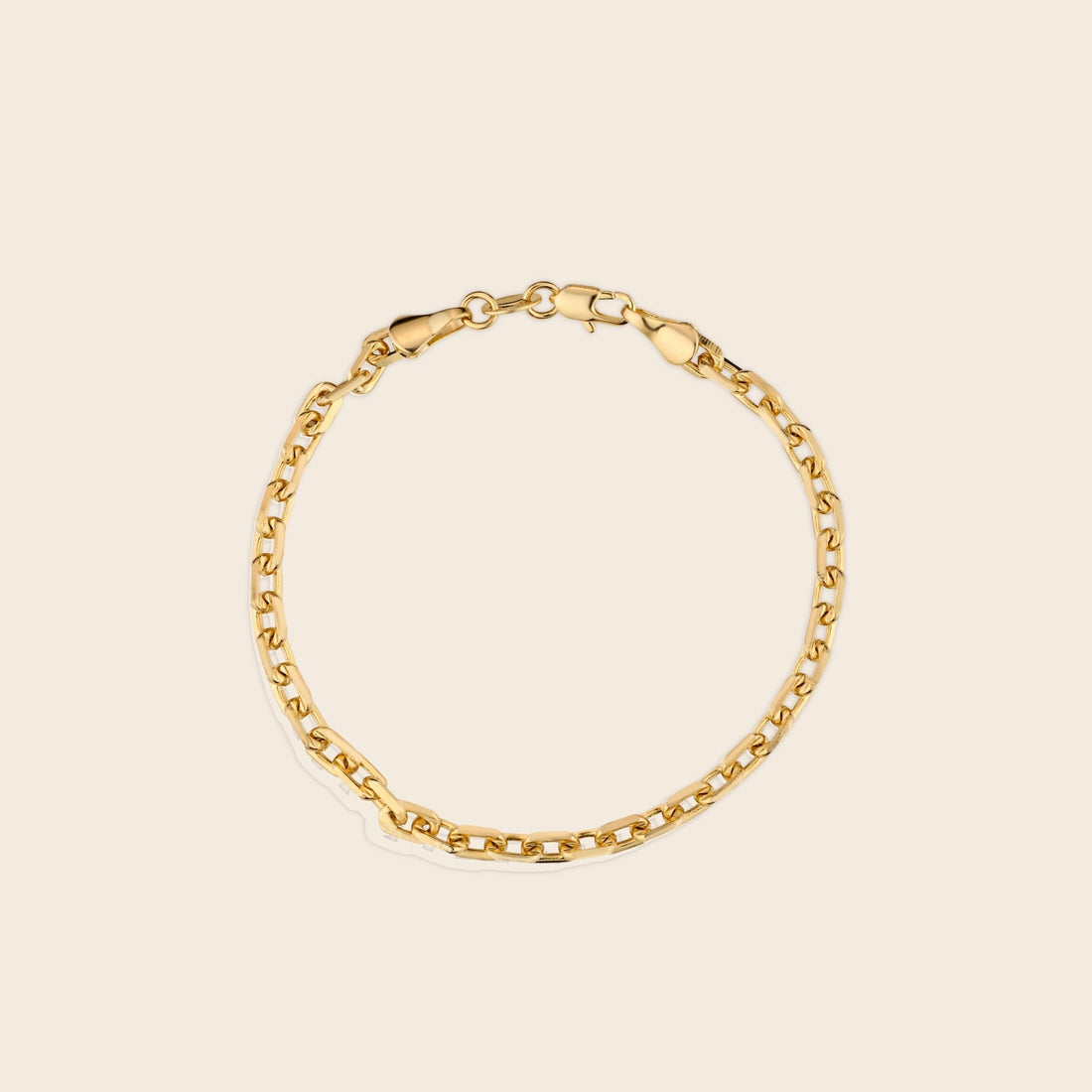 Mini Thick Paperclip Bracelet - Gemlet