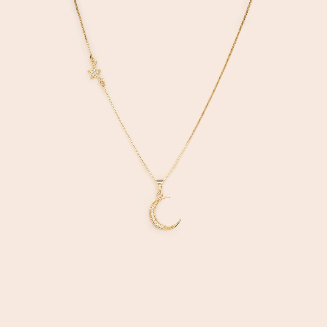 Moon & Stars Necklace - Gemlet