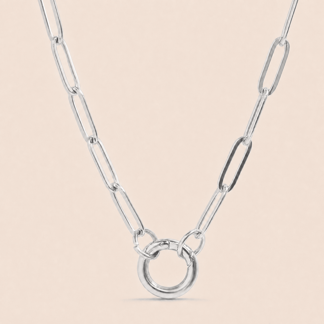 Paperclip Carabiner Necklace - Gemlet