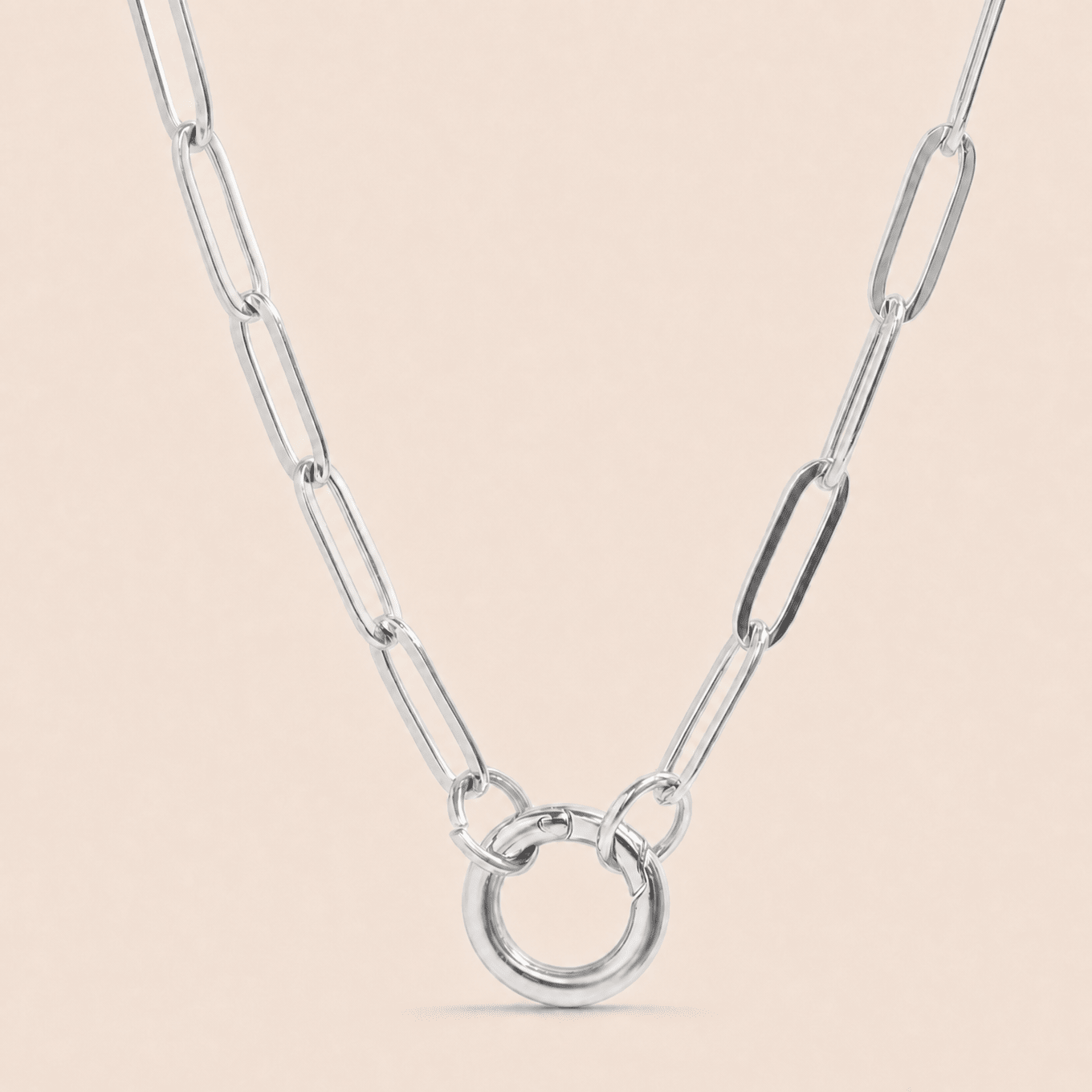 Paperclip Carabiner Necklace - Gemlet