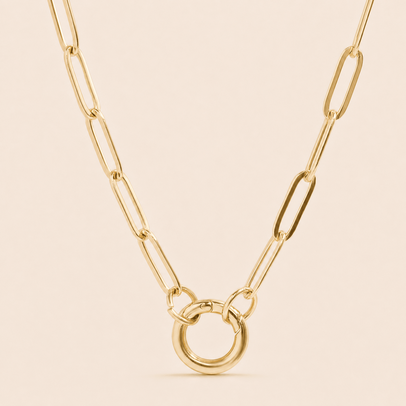 Paperclip Carabiner Necklace - Gemlet