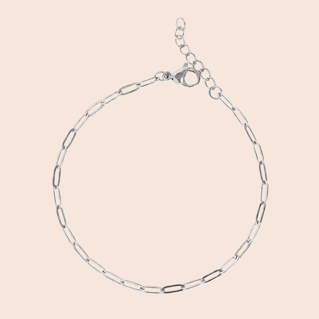 Paperclip Chain Bracelet - Gemlet