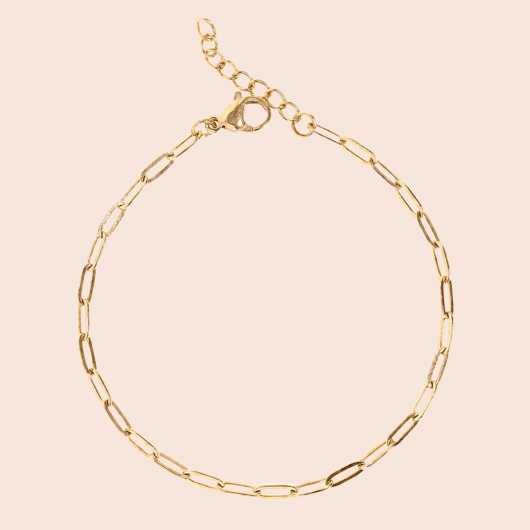 Paperclip Chain Bracelet - Gemlet