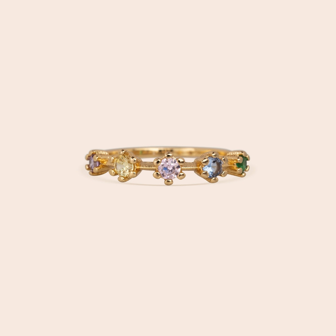 Pastel Crown Ring - Gemlet