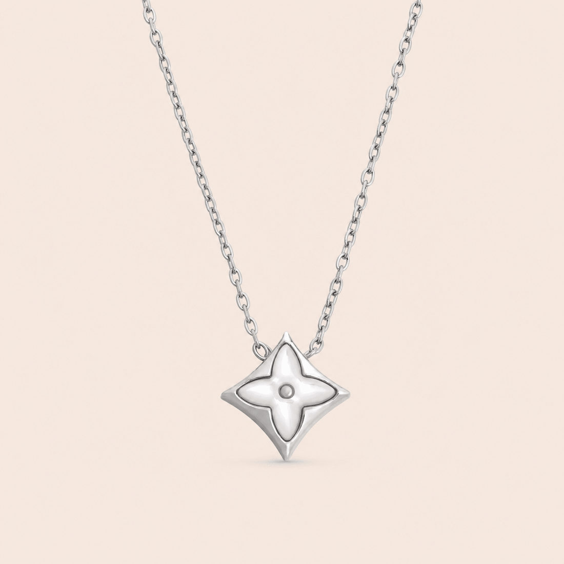 Pearl Star Charm Necklace - Gemlet