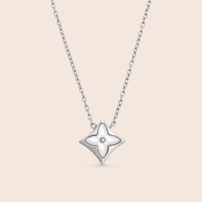 Pearl Star Charm Necklace - Gemlet
