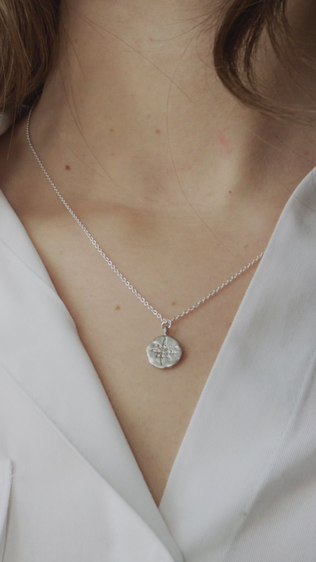 Northern Star Medallion Pendant Necklace