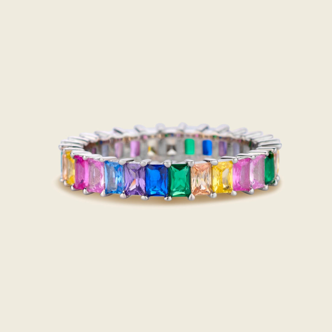 Rainbow CZ Ring - Gemlet