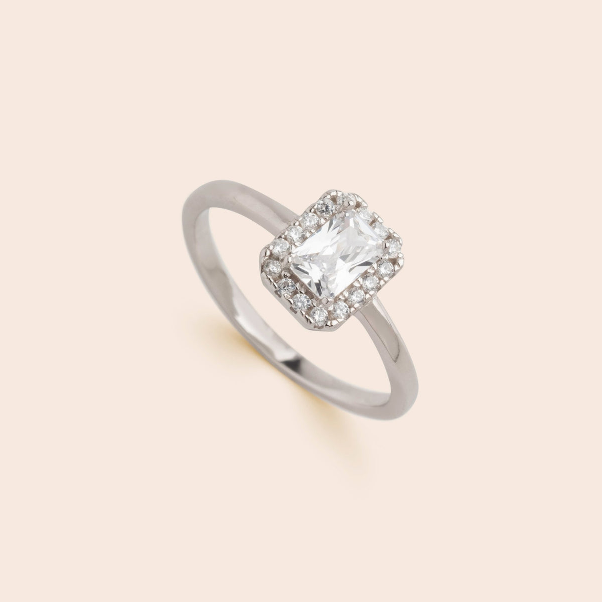 Rectangular Cz Rings Rectangle CZ Ring – Gemlet