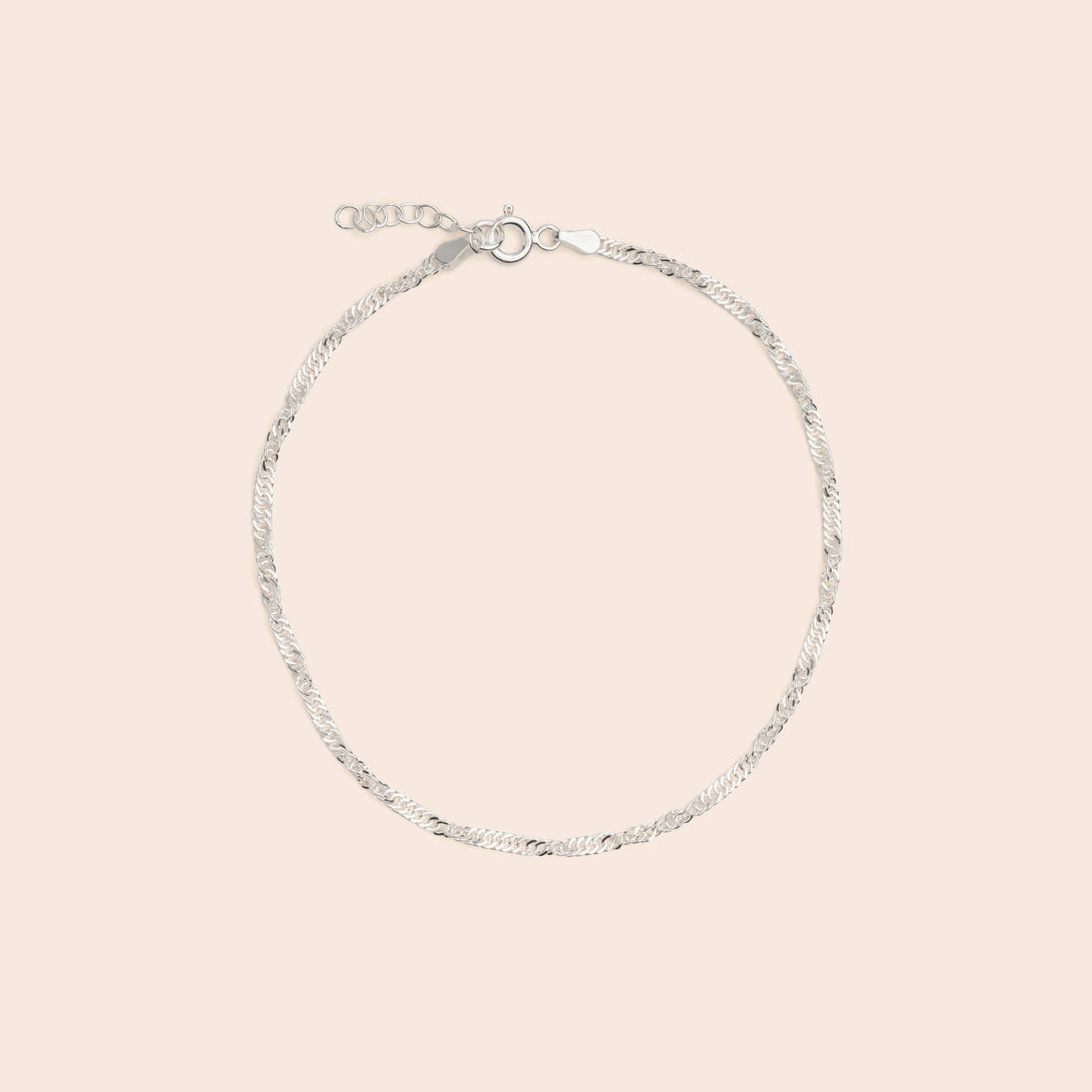 Rope Twist Anklet - Gemlet