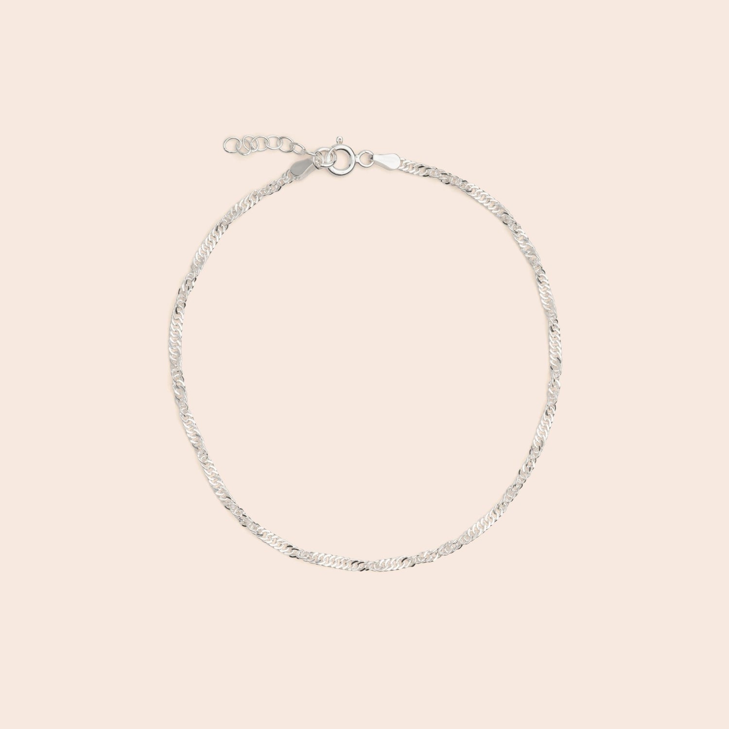 Rope Twist Anklet - Gemlet