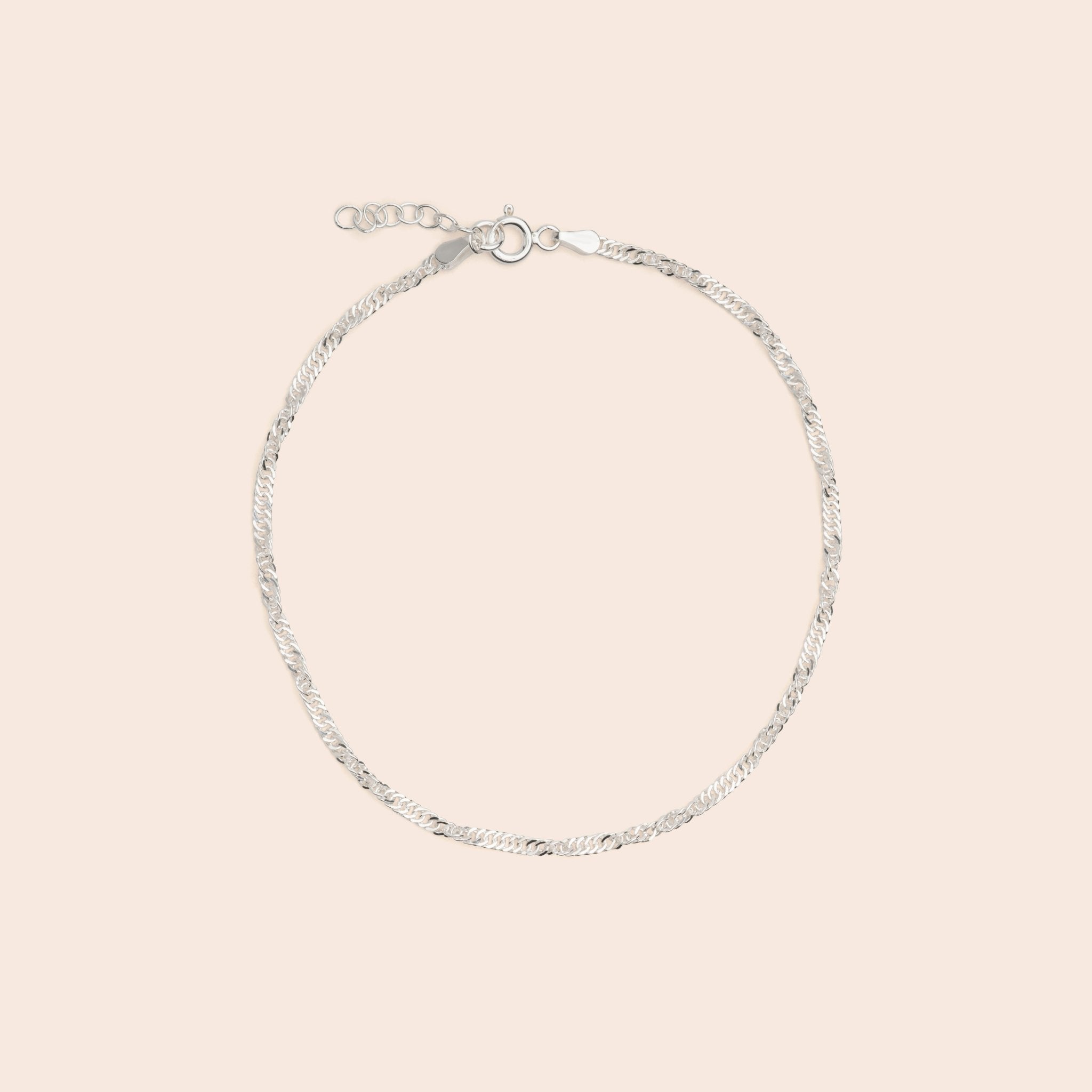 Rope Twist Anklet - Gemlet