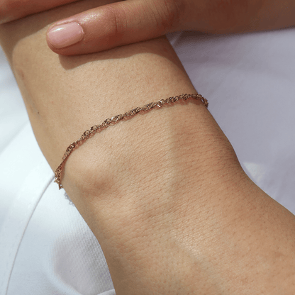 Rope Twist Chain Bracelet - Gemlet
