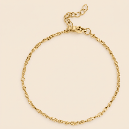 Rope Twist Chain Bracelet - Gemlet