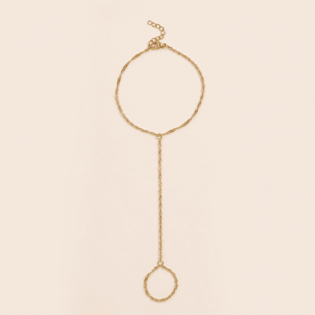 Rope Twist Hand Chain - Gemlet