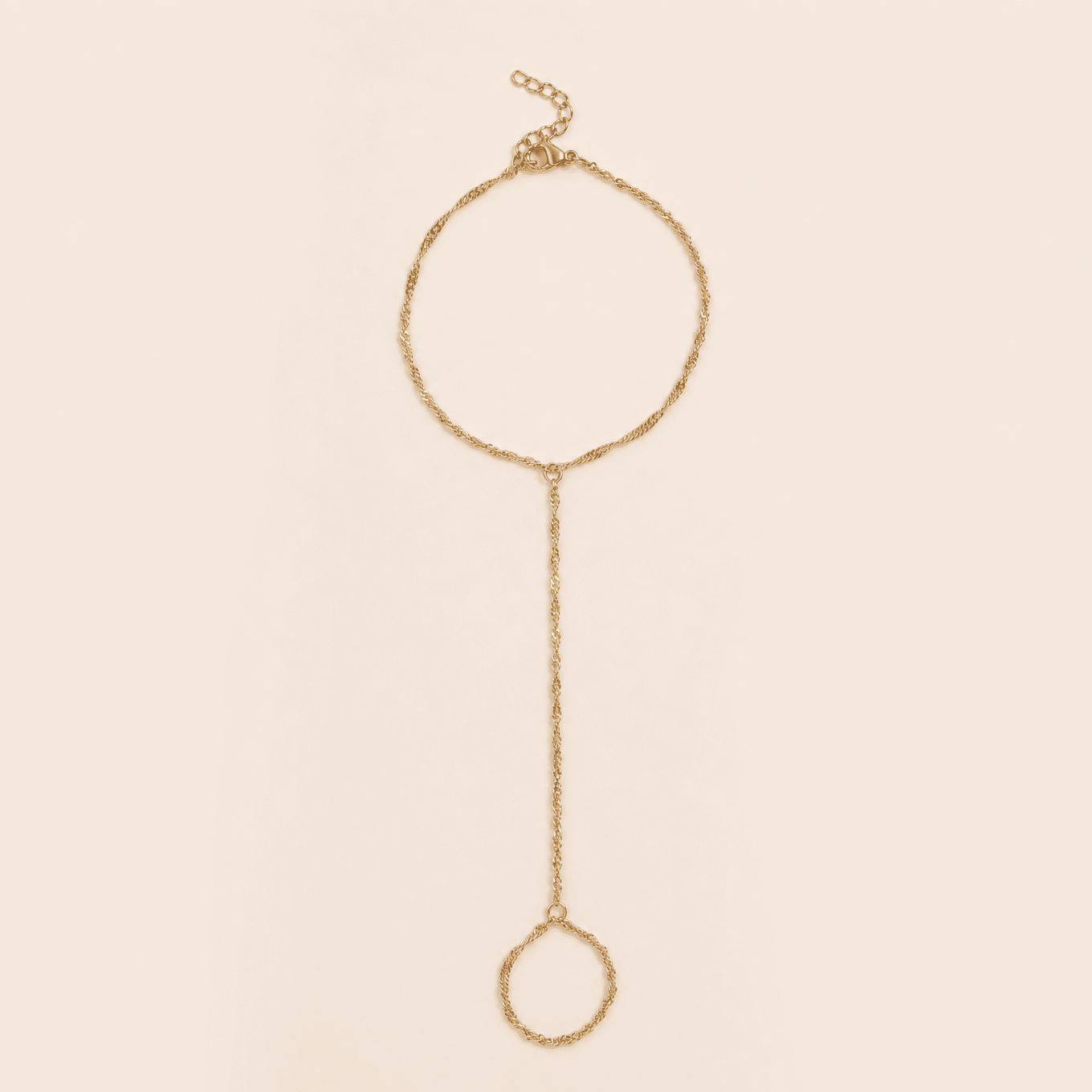 Rope Twist Hand Chain - Gemlet