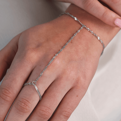 Rope Twist Hand Chain - Gemlet