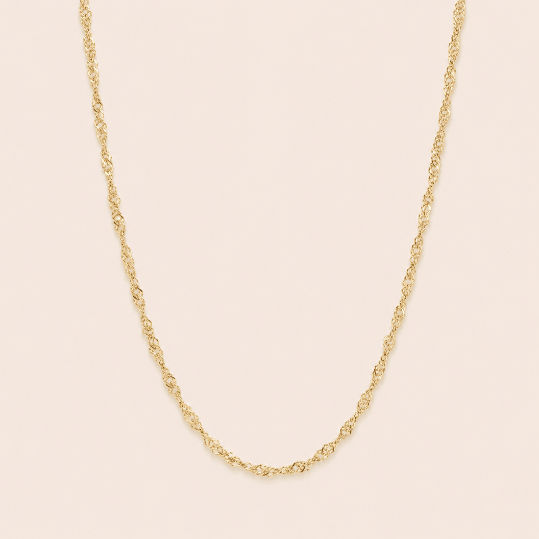 Rope Twist Necklace - Gemlet