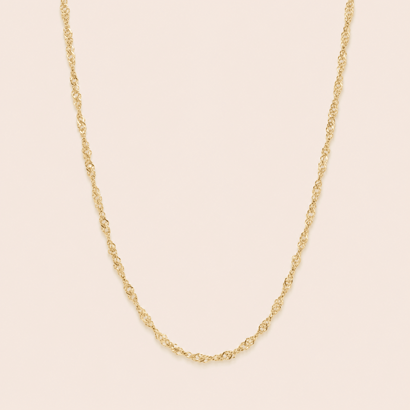 Rope Twist Necklace - Gemlet