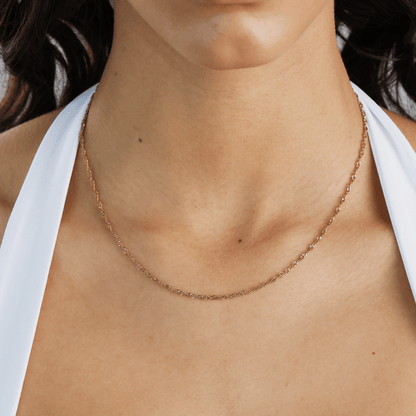 Rope Twist Necklace - Gemlet