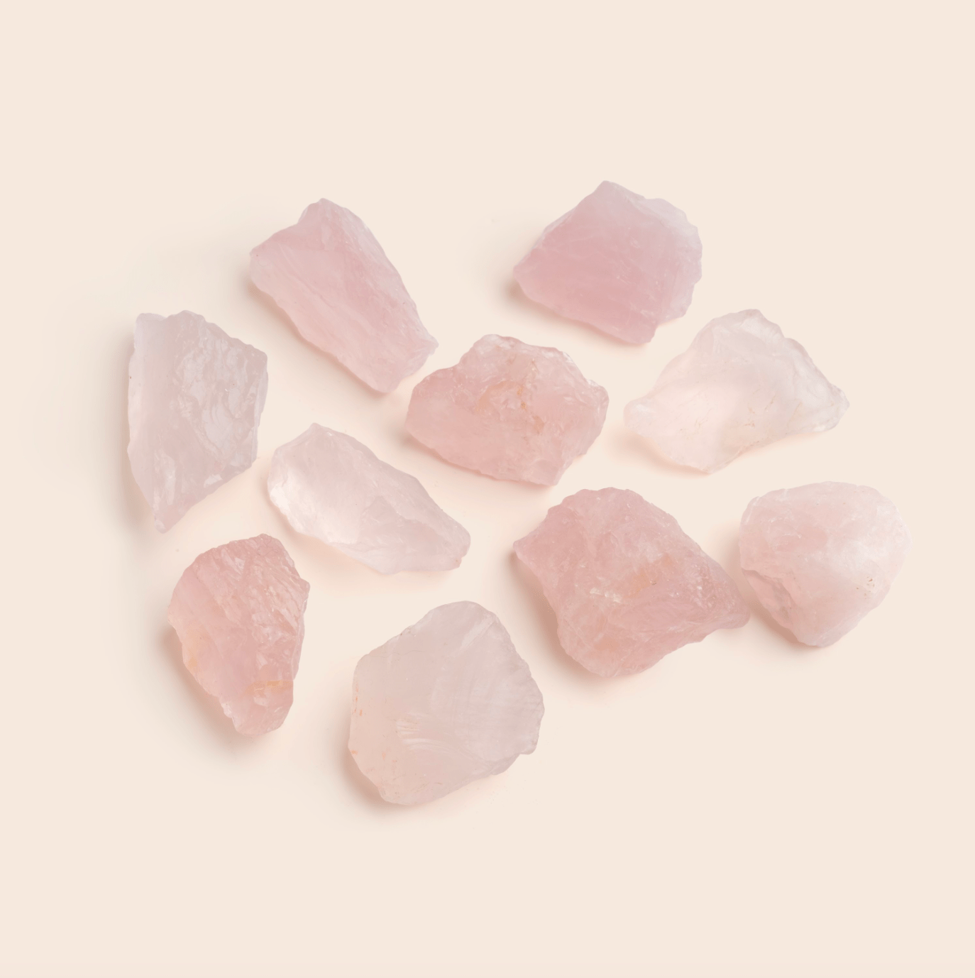 Rose Quartz Raw Crystal - Gemlet