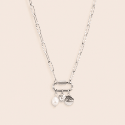 Sea Shell Carabiner Necklace - Gemlet