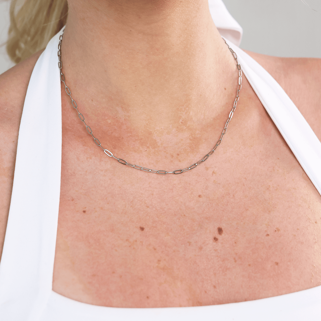 Small Paperclip Necklace - Gemlet