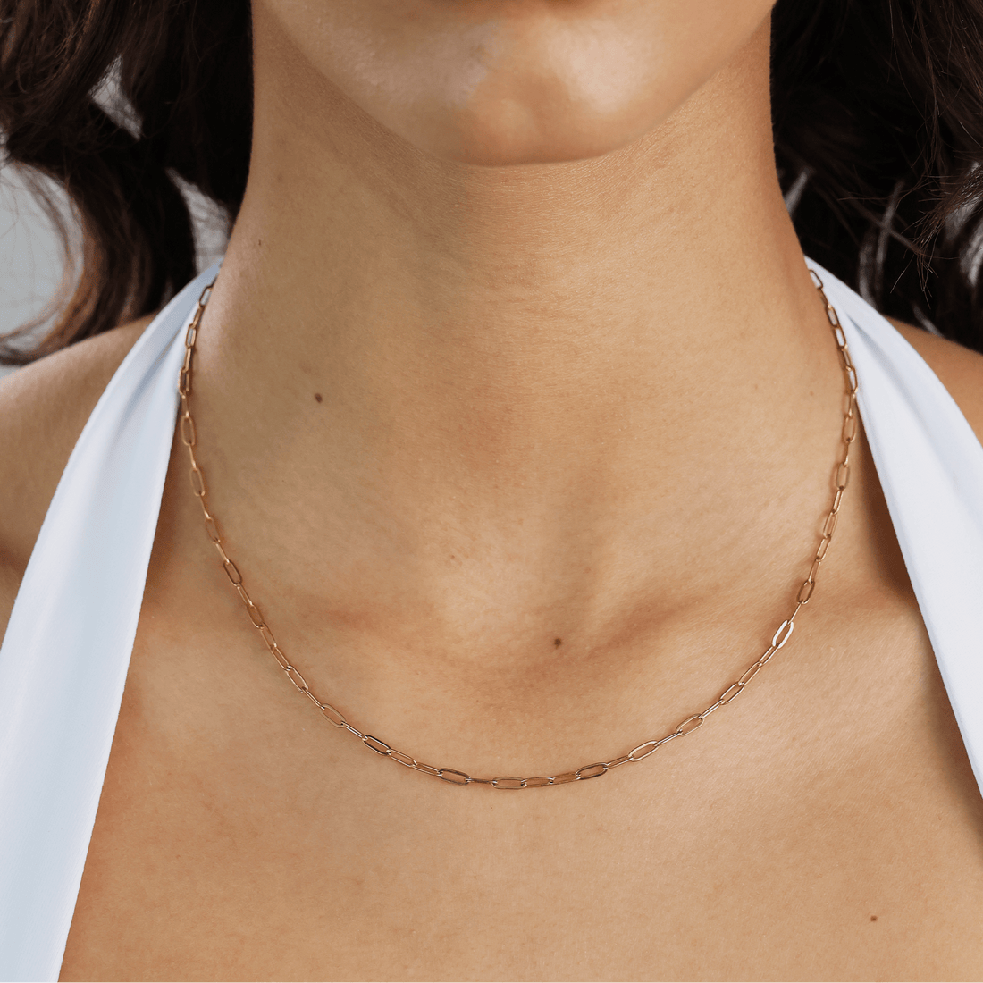 Small Paperclip Necklace - Gemlet