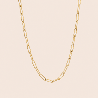 Small Paperclip Necklace - Gemlet