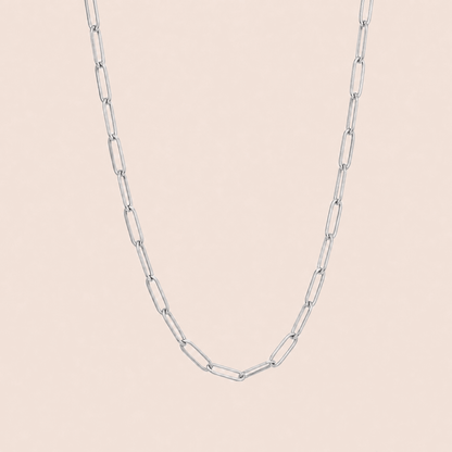 Small Paperclip Necklace - Gemlet