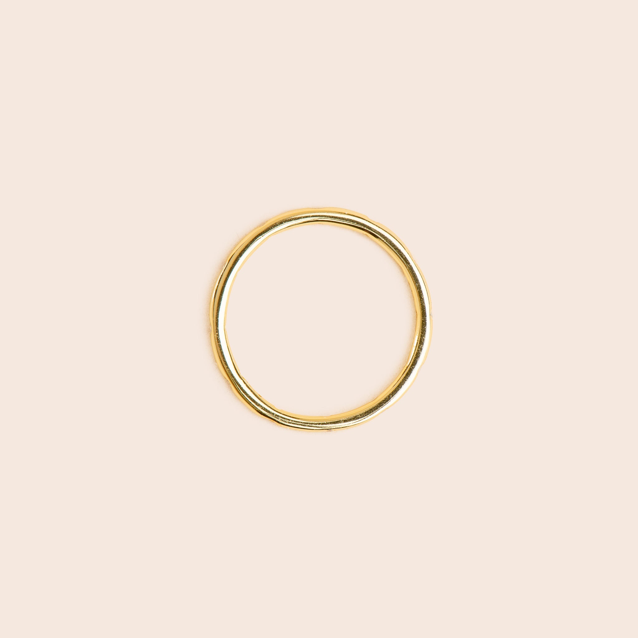 Sparkly CZ Band - Gold Filled Stacking Ring - Gemlet