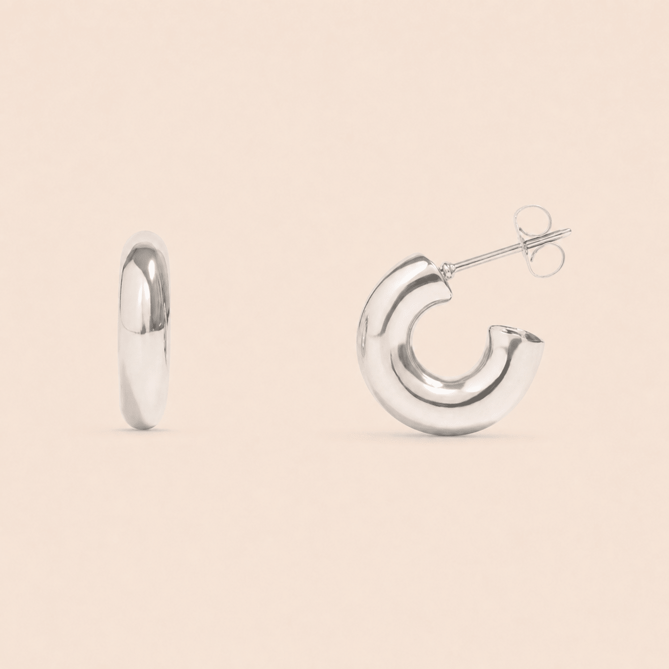 Thick C Hoops - Gemlet