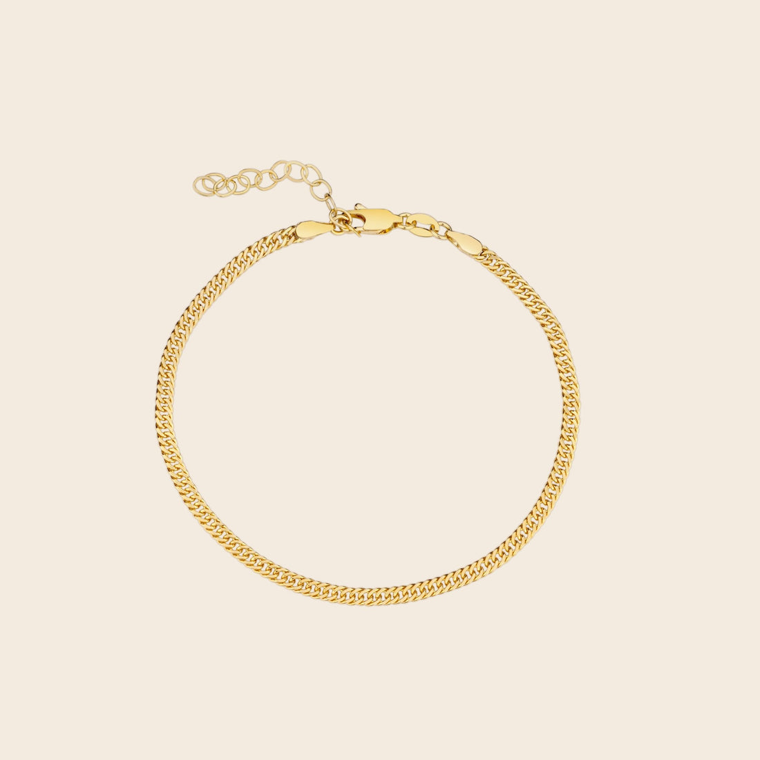 Thick Curb Chain Anklet - Gemlet