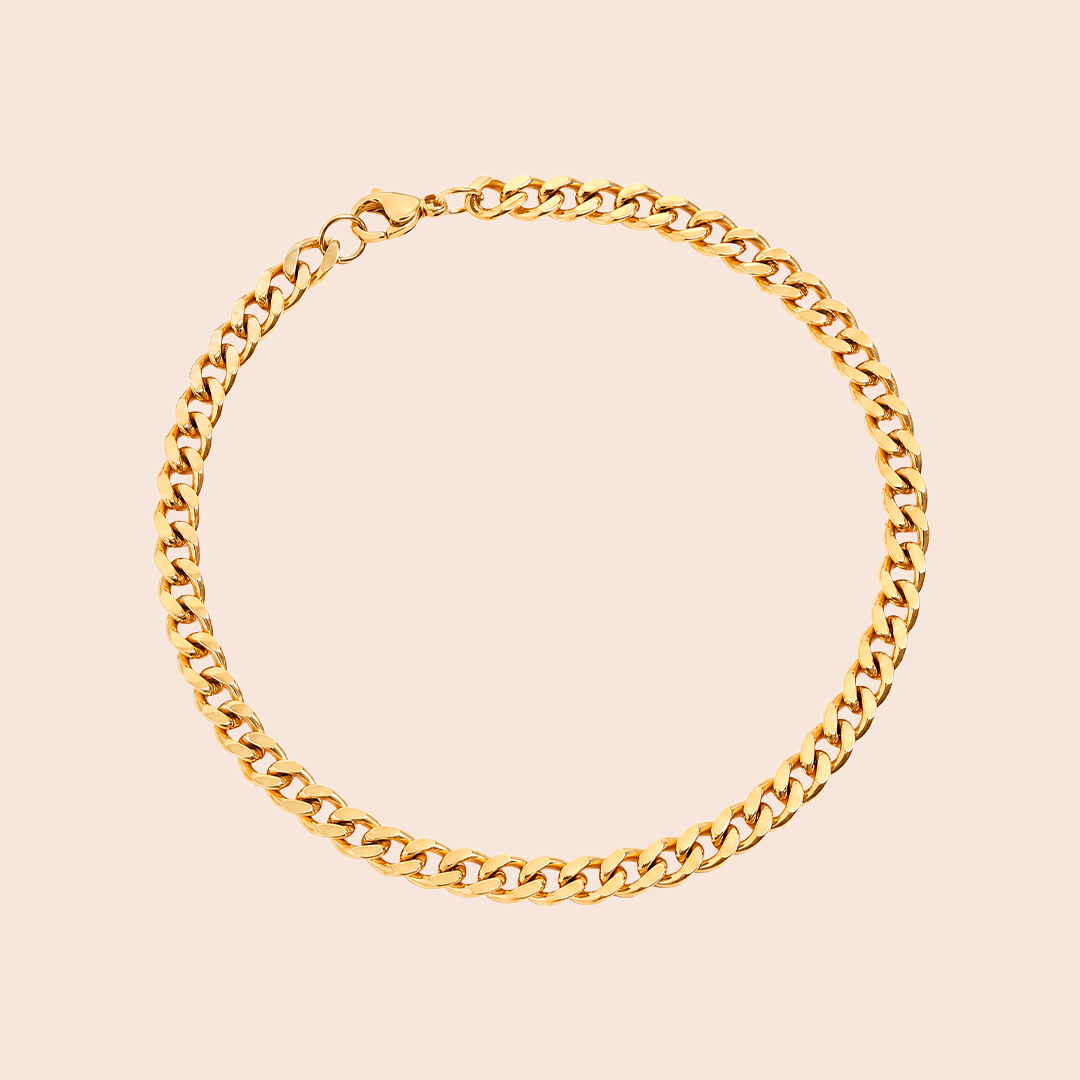Thick Curb Chain Bracelet - Gemlet