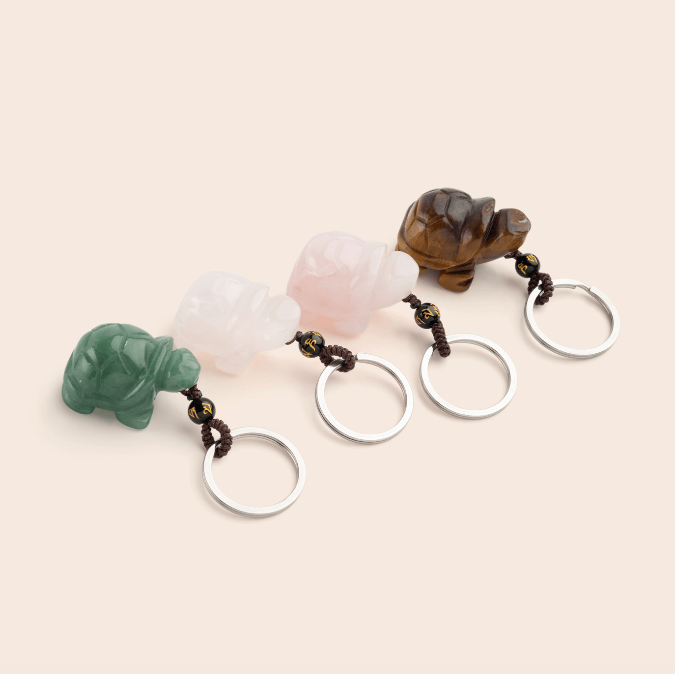 Turtle Crystal Keychain - Gemlet