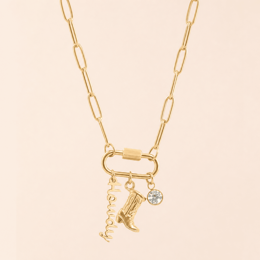 Western Carabiner Necklace - Gemlet
