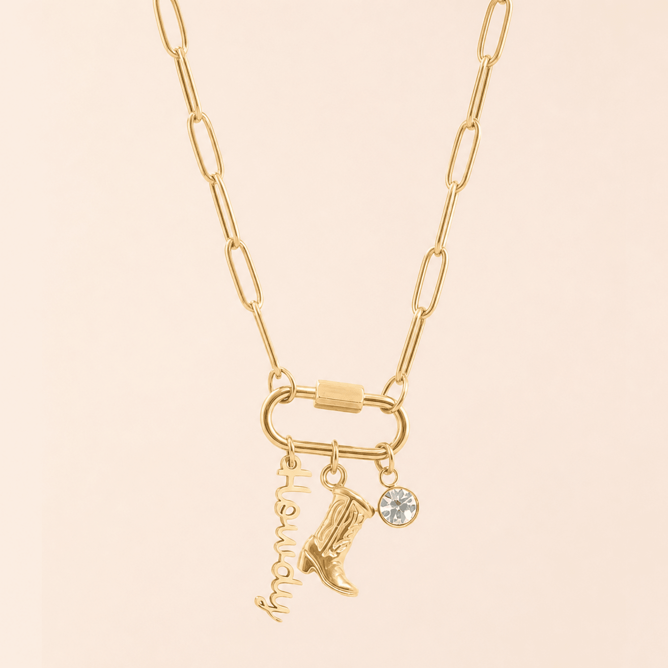 Western Carabiner Necklace - Gemlet