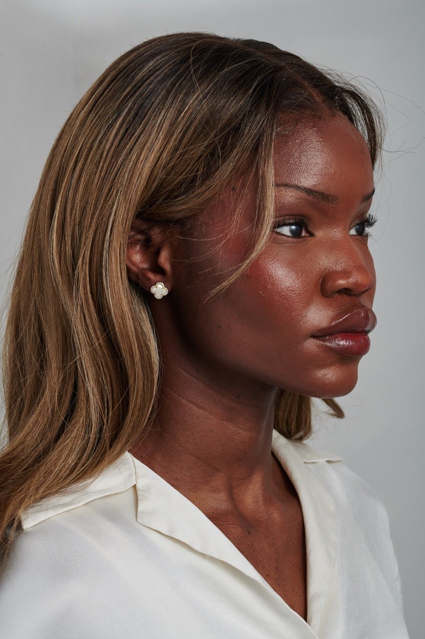 White Clover Studs - Gemlet