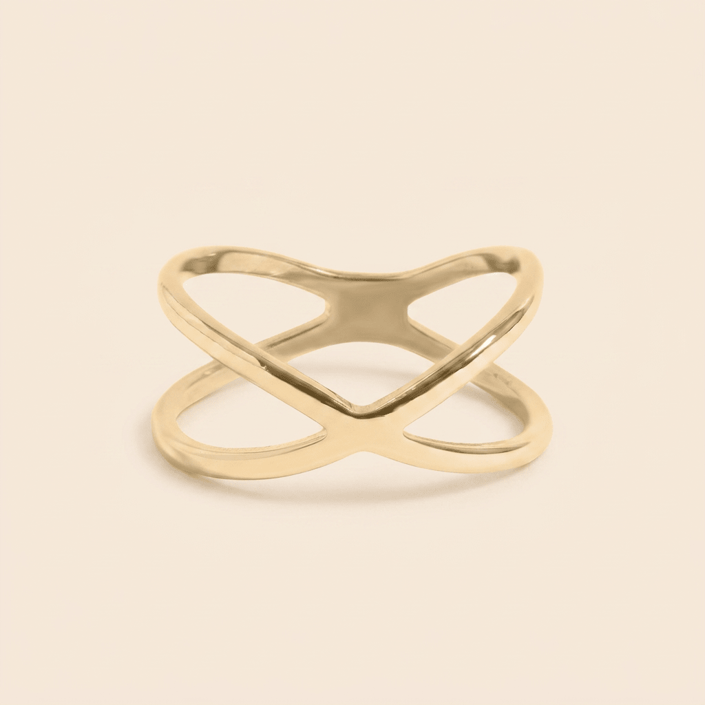 X Shape Ring Ring - Gemlet