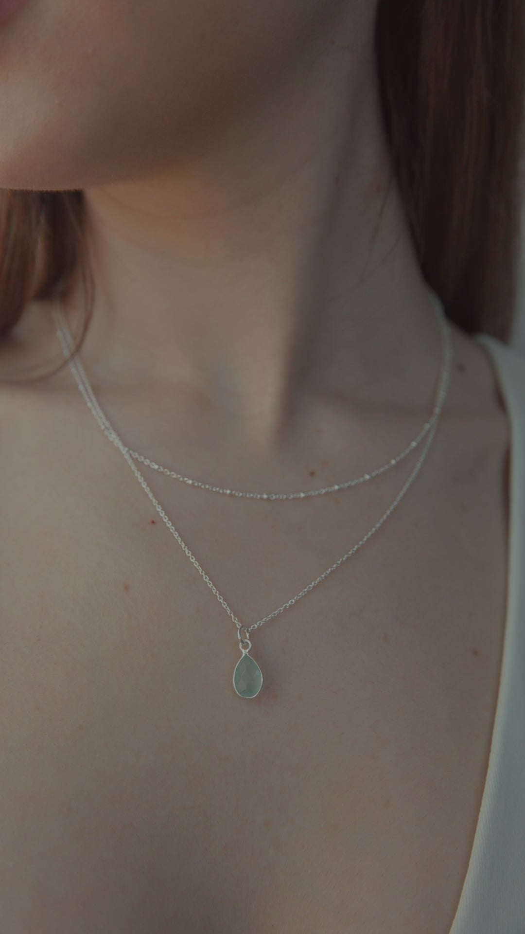 Satellite Sterling Silver Chain Necklace