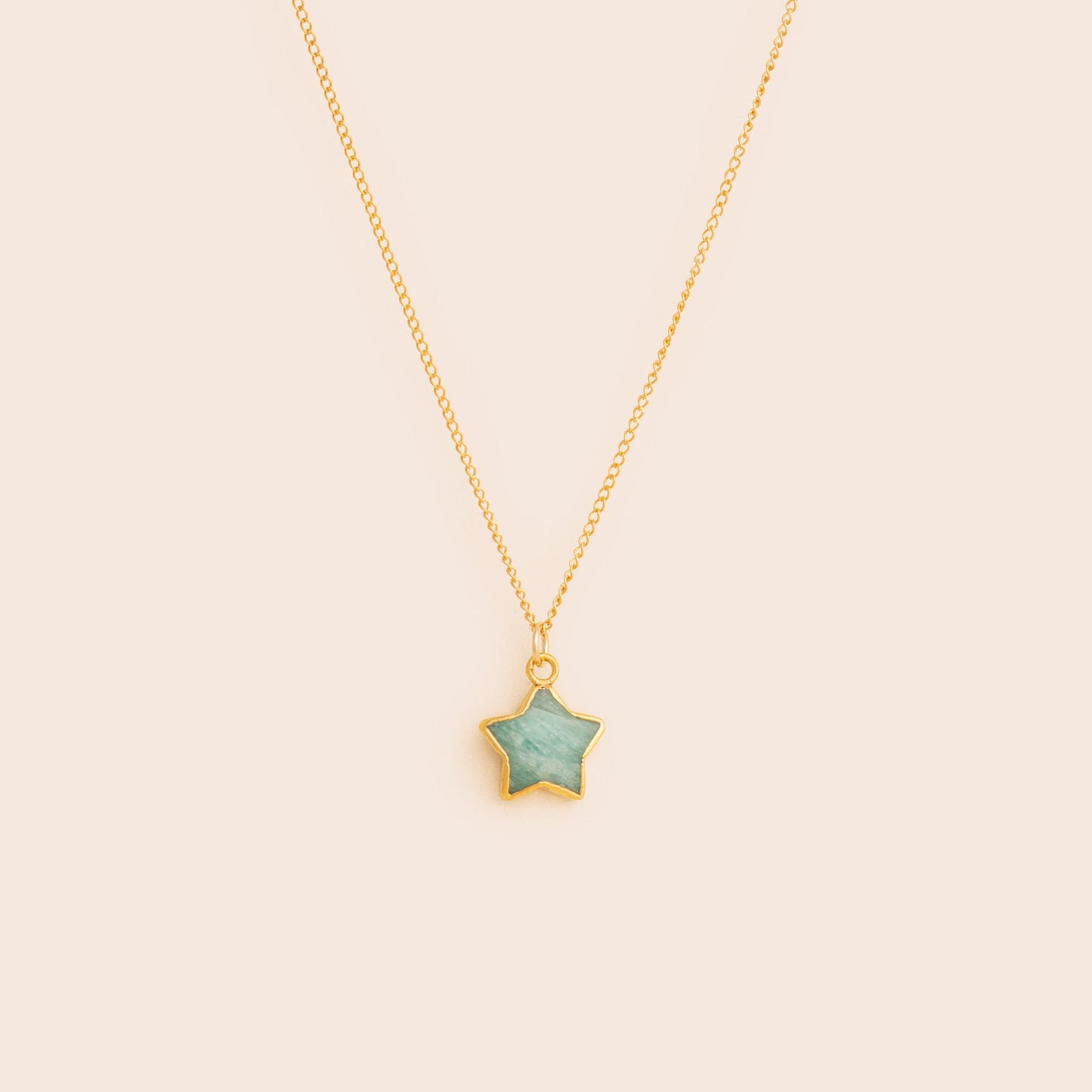 Amazonite Star Necklace - Gemlet