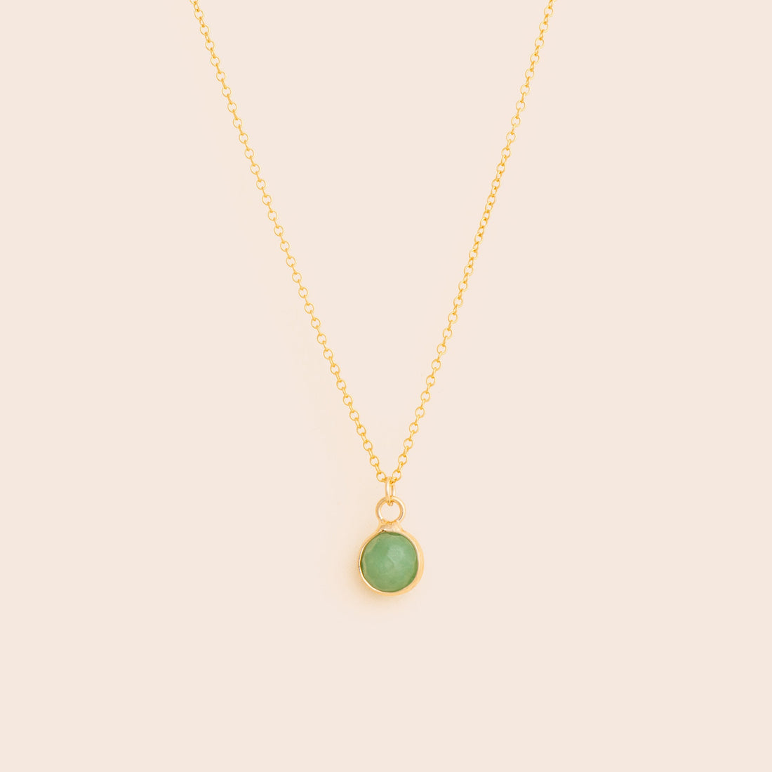 Aventurine Ball Necklace - Gemlet