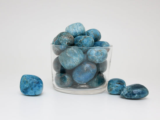 Blue Apatite Crystal Tumble - Gemlet