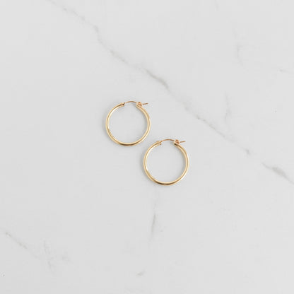 Classic Hinged Hoop Earrings - Gemlet